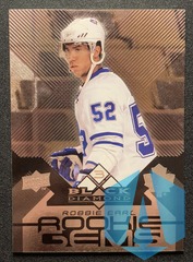 2008-09 Upper Deck Black Diamond Triple SP #167 Robbie Earl RC Maple Leafs